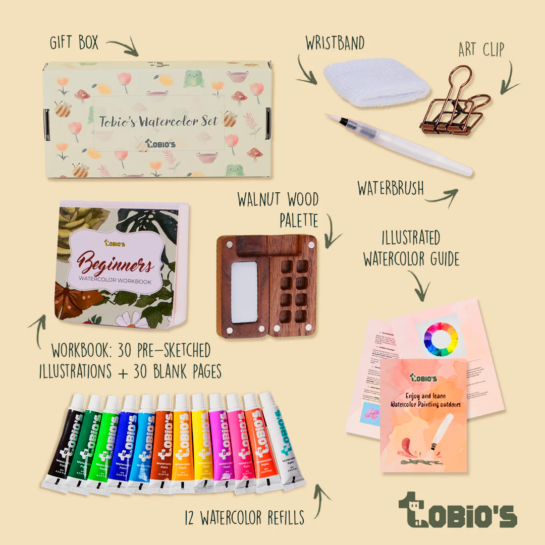 Tobio™ Watercolor Kit - Image 10