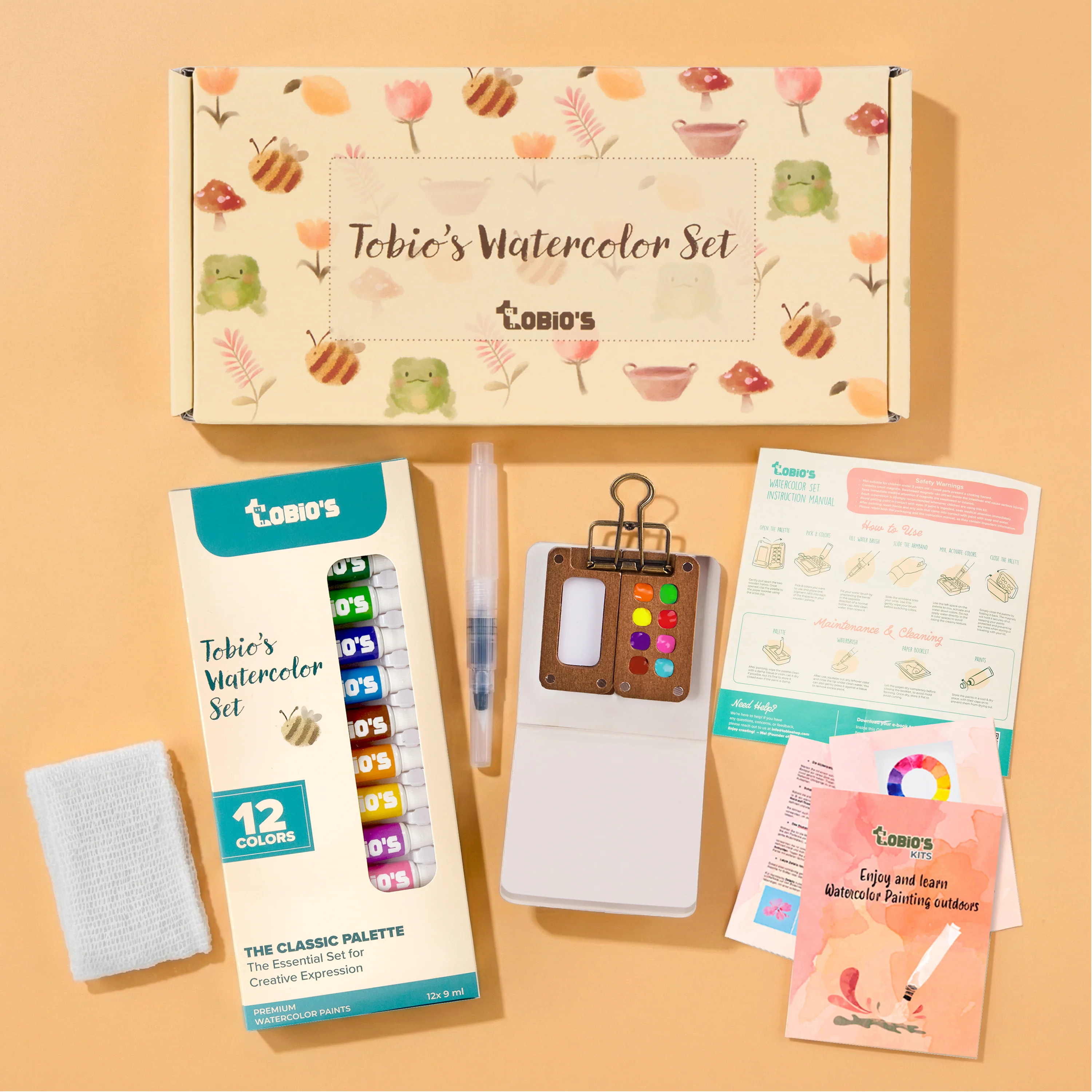 Tobio's™ Beginner Watercolor Kit - Image 13
